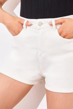 Denim Mom Short