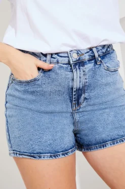 Denim Mom Short