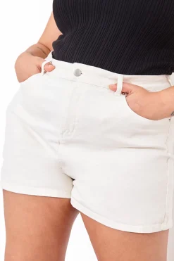 Denim Mom Short
