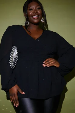 Diamante Embellished Blouse