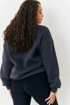 Distressed Fits Oversized Sweater