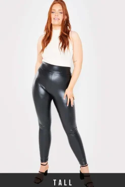 Faux Leather Leggings