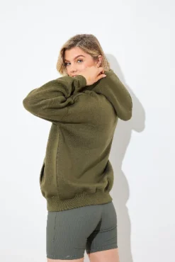 FITS EMBROIDED ZIP UP JERSEY JACKET