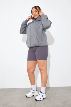 FITS EMBROIDED ZIP UP JERSEY JACKET