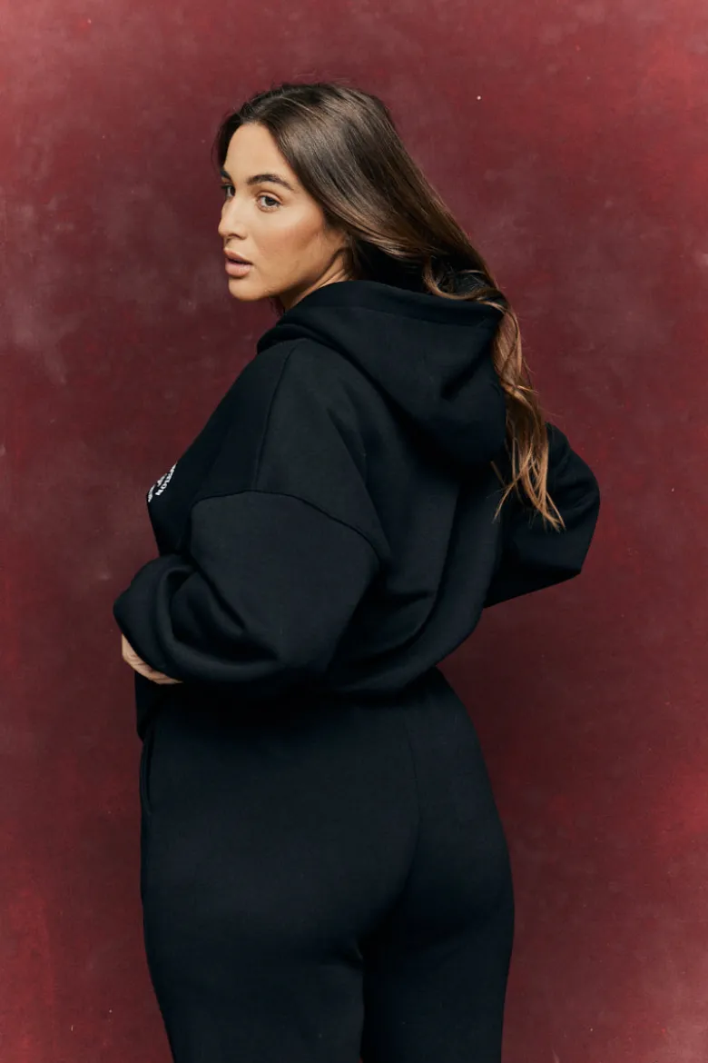 Fits Embroidered Co-Ord Hoodie