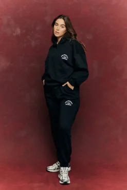Fits Embroidered Co-Ord Hoodie