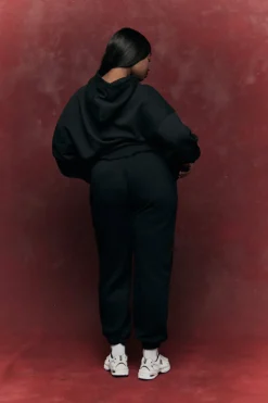 Fits Embroidered Co-Ord Hoodie
