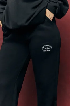 Fits Embroidered Co-Ord Joggers