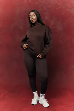 Fits Quarter Zip Printed Sweatshirt