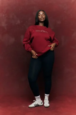 FITS Sports Printed Crew Neck Sweatshirt
