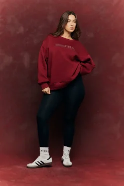 FITS Sports Printed Crew Neck Sweatshirt