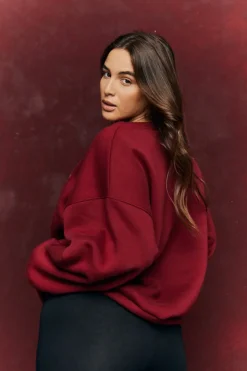 FITS Sports Printed Crew Neck Sweatshirt