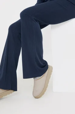 Flared Ribbed Co Ord Trouser