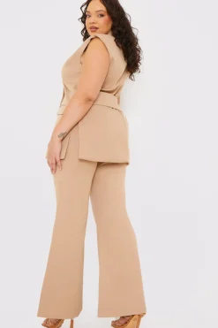 Flared Tailored Trousers