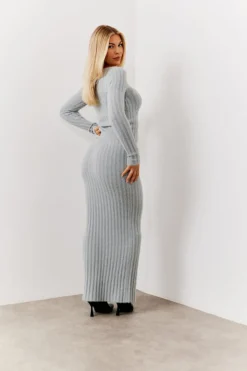 Fluffy Rib Co-Ord Midaxi Skirt