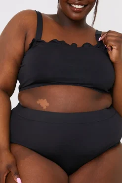 Frill Detail Bikini Top