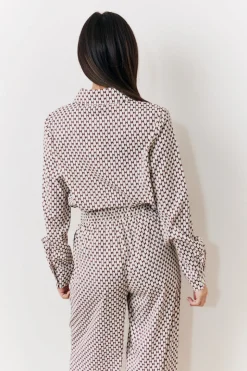 Geo Printed Relaxed Shirt