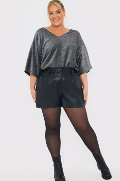Glitter Embellished T Shirt