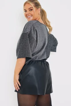 Glitter Embellished T Shirt