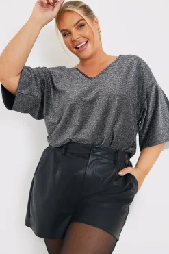 Glitter Embellished T Shirt