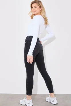 High Waisted Skinny Jeans