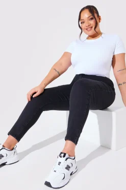 High Waisted Skinny Jeans