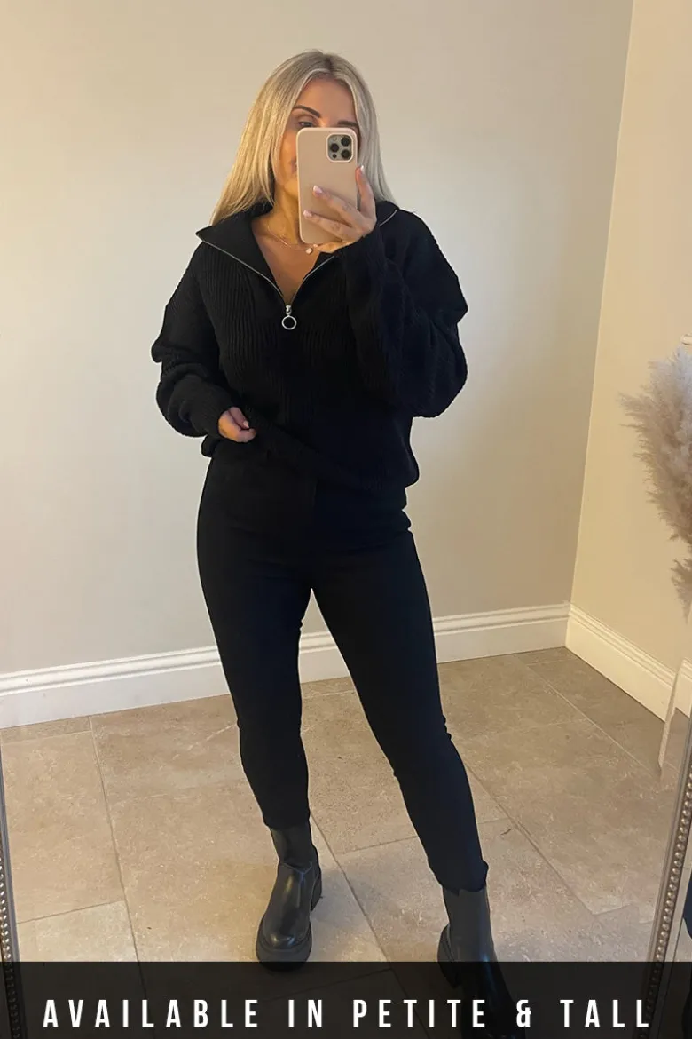 High Waisted Skinny Jeans