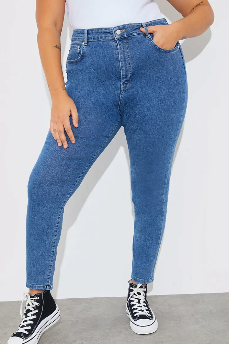 High Waisted Skinny Jeans
