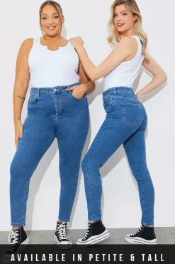 High Waisted Skinny Jeans