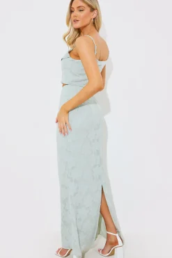 Jacquard Co-Ord Maxi Skirt