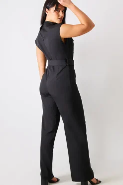 Key Hole Front Jumpsuit