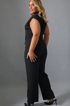 Key Hole Front Jumpsuit