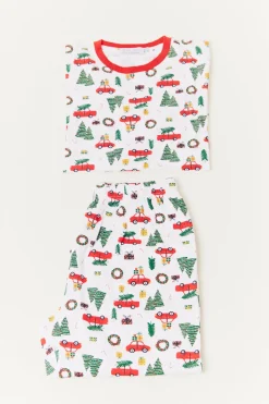 Kids Traditional Print Matching Family Pyjama Set