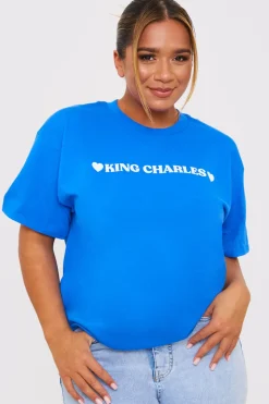 King Charles Slogan T-Shirt