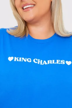 King Charles Slogan T-Shirt
