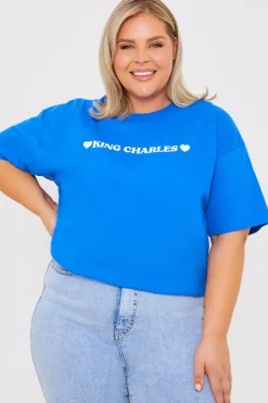 King Charles Slogan T-Shirt
