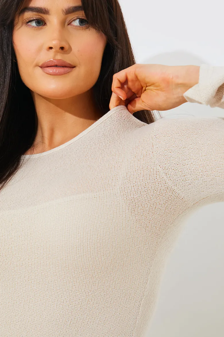 Knitted A-Line Midaxi Dress with Removable Cami Dress