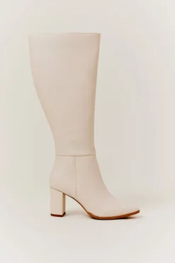 Kylie Heeled High Leg Boot