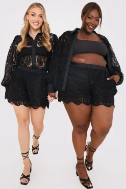 Lace Co Ord Shirt