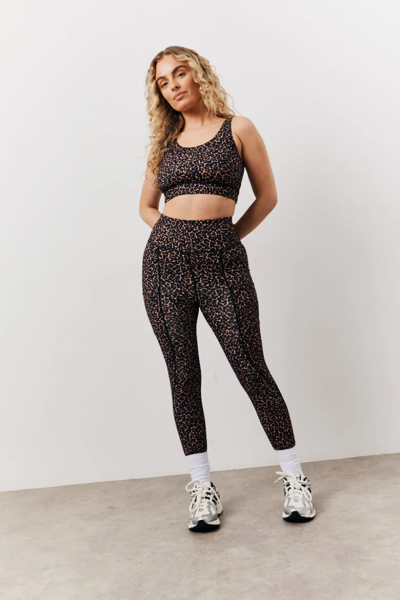 Leopard Print High Waisted Co-Ord Leggings