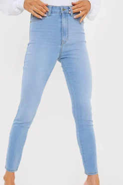 Light Wash Skinny Jeans