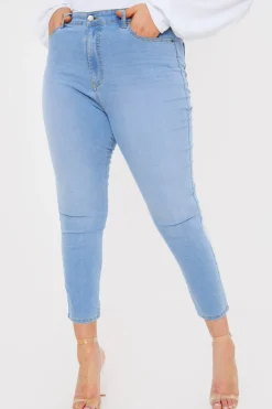 Light Wash Skinny Jeans