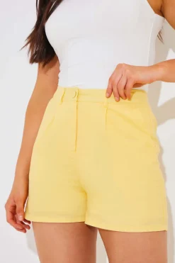 Linen Look Co-Ord Shorts