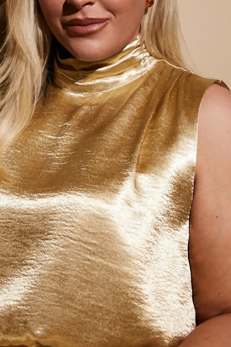 Liquid Satin Mini Dress
