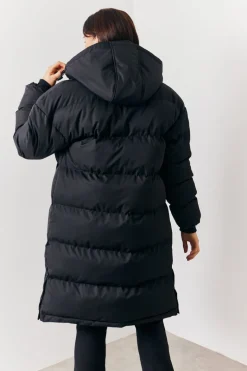 Longline Puffer Coat