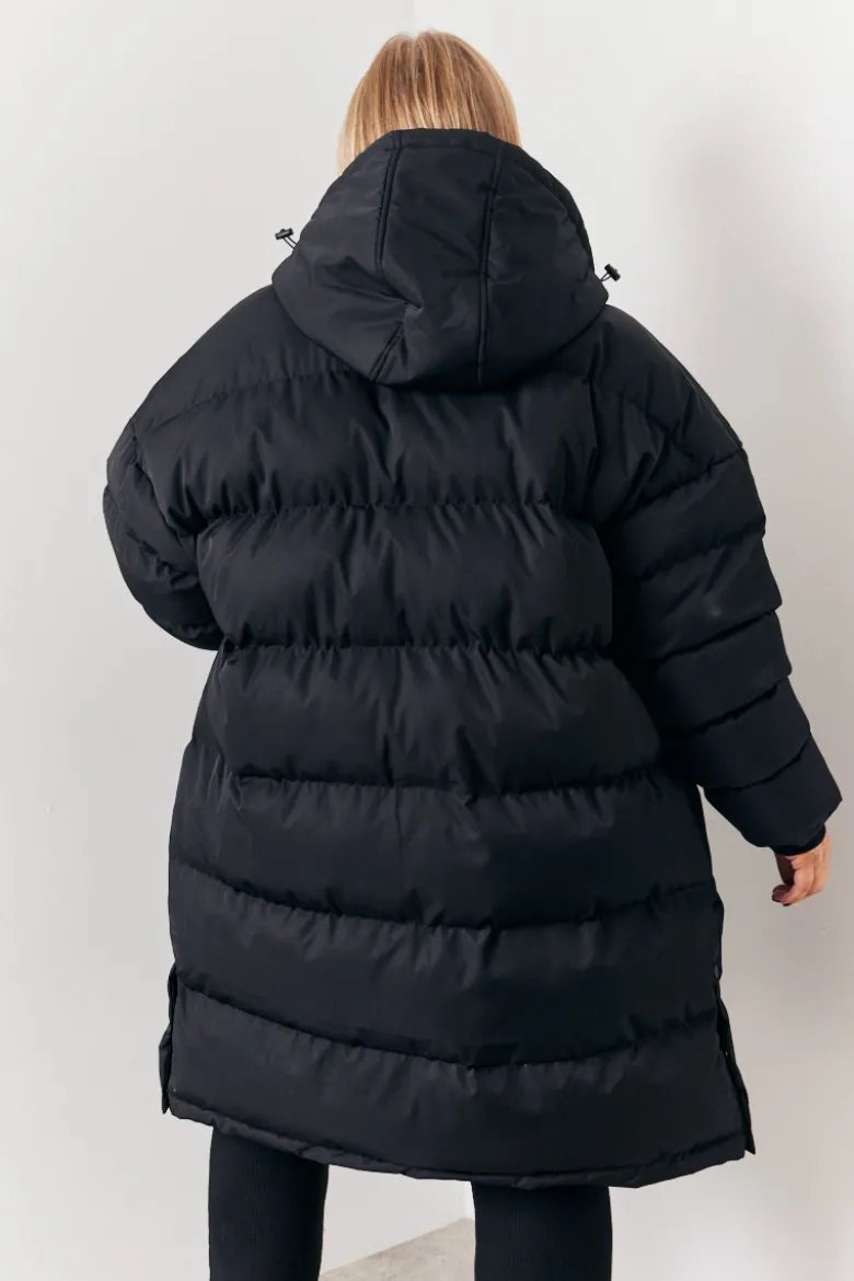 Longline Puffer Coat