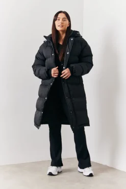 Longline Puffer Coat