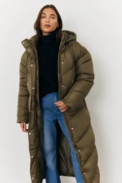 Longline Puffer Jacket