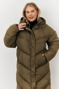Longline Puffer Jacket