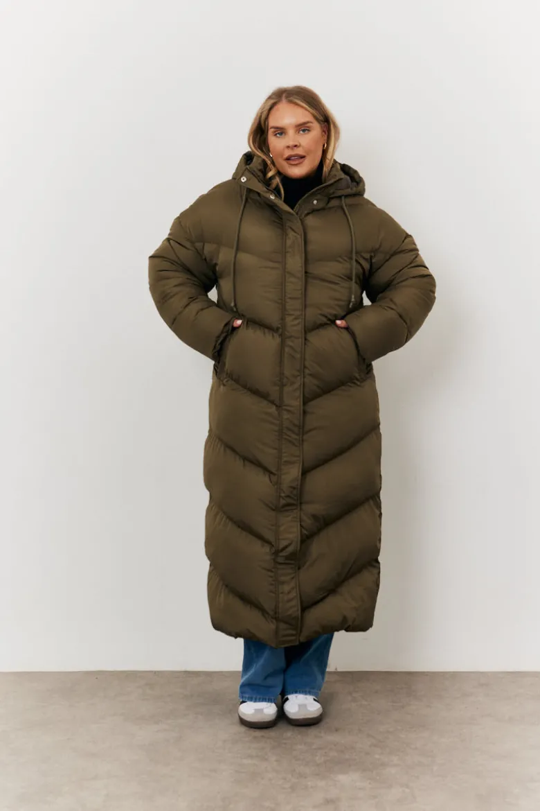 Longline Puffer Jacket